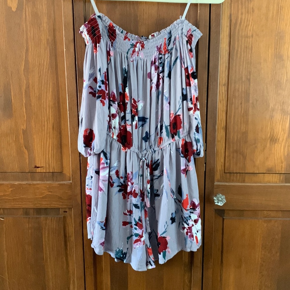 Off Shoulder Romper